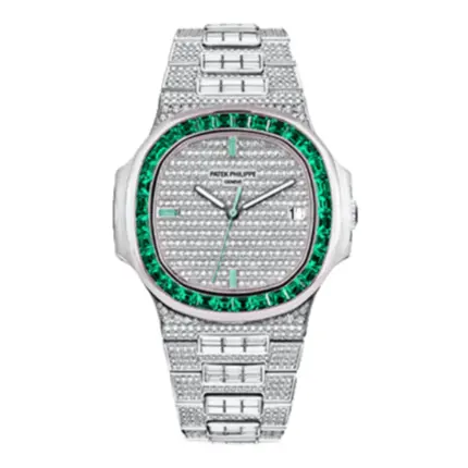 Patek Philippe Nautilus 5711/1300A “Emerald Bezel” Premium Duplicate