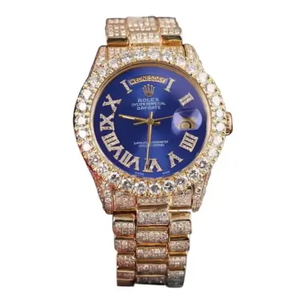 Rolex Day-Date 18038 “Iced Out” Hight Fidelty Super Clone