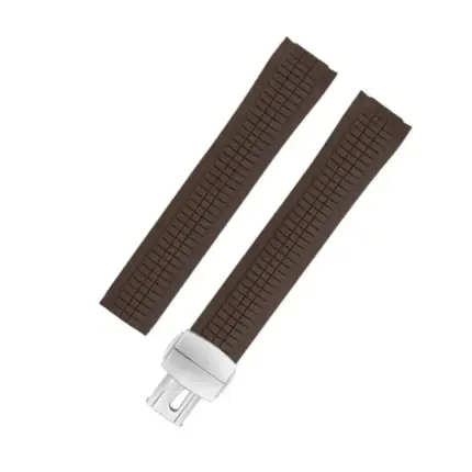 Patek Philippe – Aquanaut –  Rubber Strap – Curved – Brown