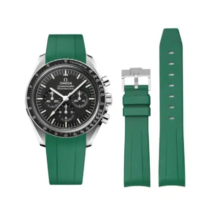 Omega – Speedmaster –  Rubber Strap – Green