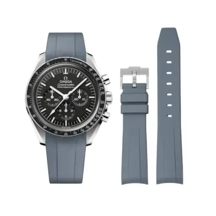 Omega – Speedmaster –  Rubber Strap – Grey