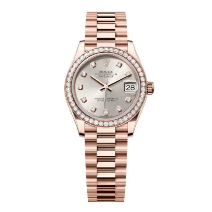 Rolex Datejust 278285RBR “Silver Diamond Dial” Super Clone
