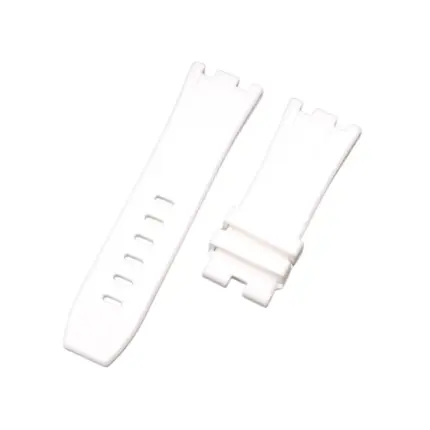 Audemars Piguet – Royal Oak –  Rubber Strap – White