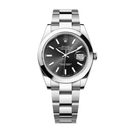 Rolex Datejust 126300 “Black Dial Oyster” Premium Clone Replica