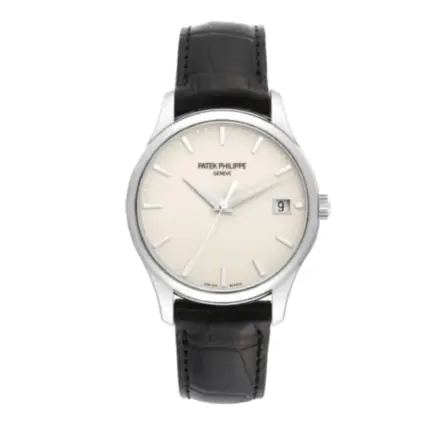 Patek Philippe Calatrava 5227G-010 “White Gold Officer’s Case” Top Replica 1:1