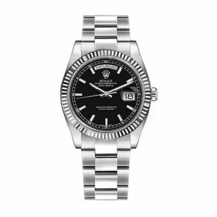 Rolex Day-Date 228238 “Yellow Gold Fluted Bezel” Detailed Replica
